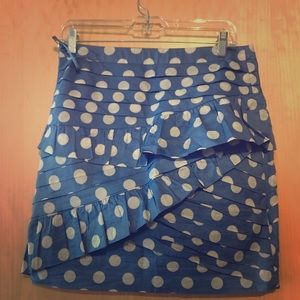 Leifsdottir polka dot skirt